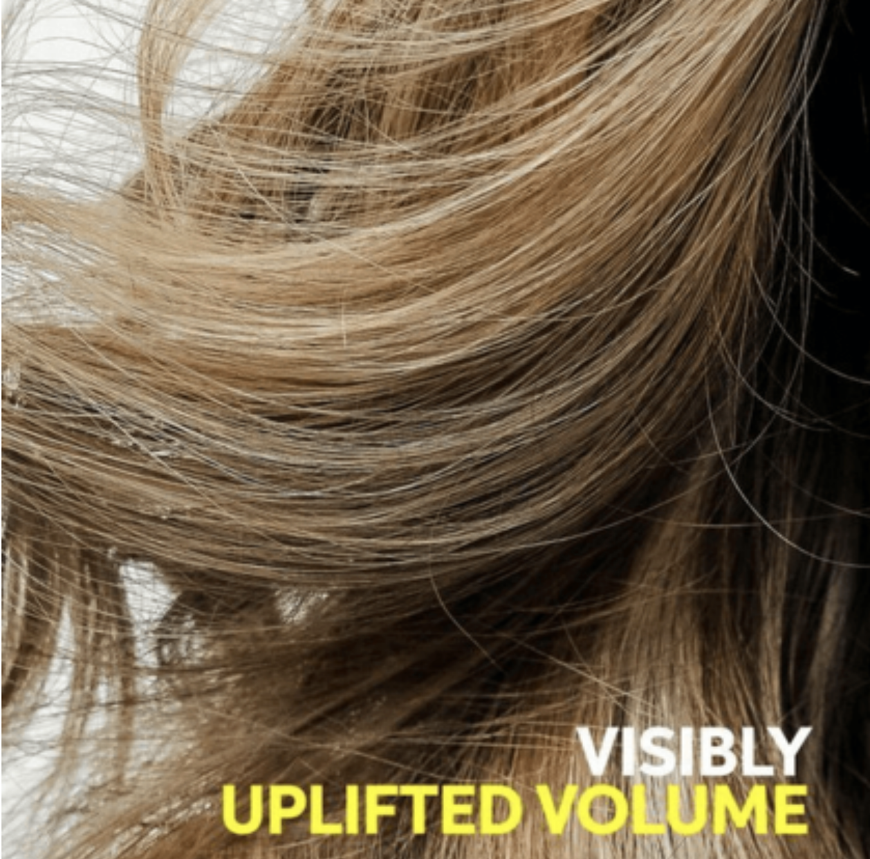 Hair with volume created using Wella Invigo Volume Boost Uplifting Care Spray