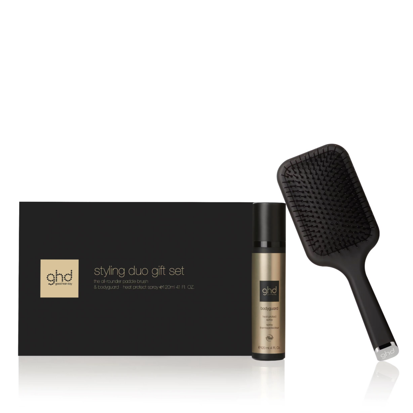 ghd Styling Duo Gift Set, open with packaging