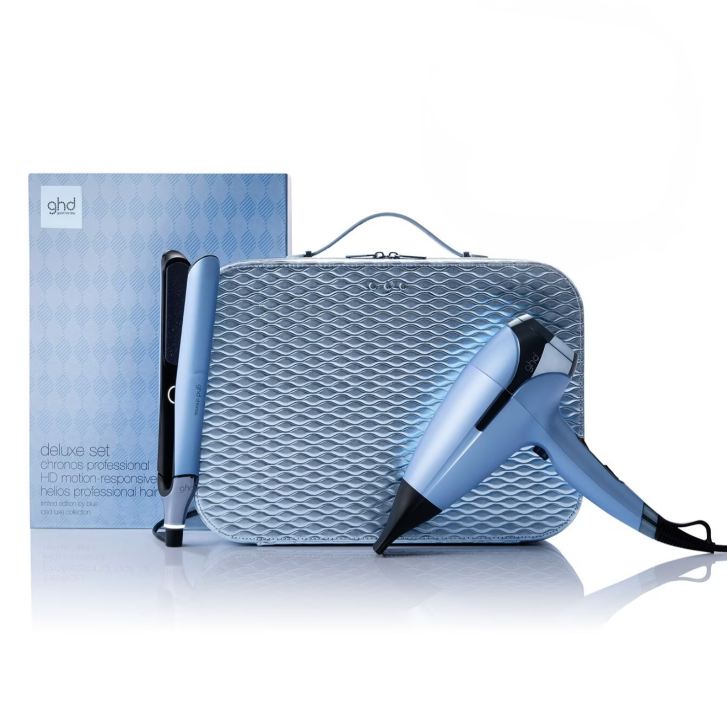 ghd Deluxe Hairdryer & Straightener Gift Set
