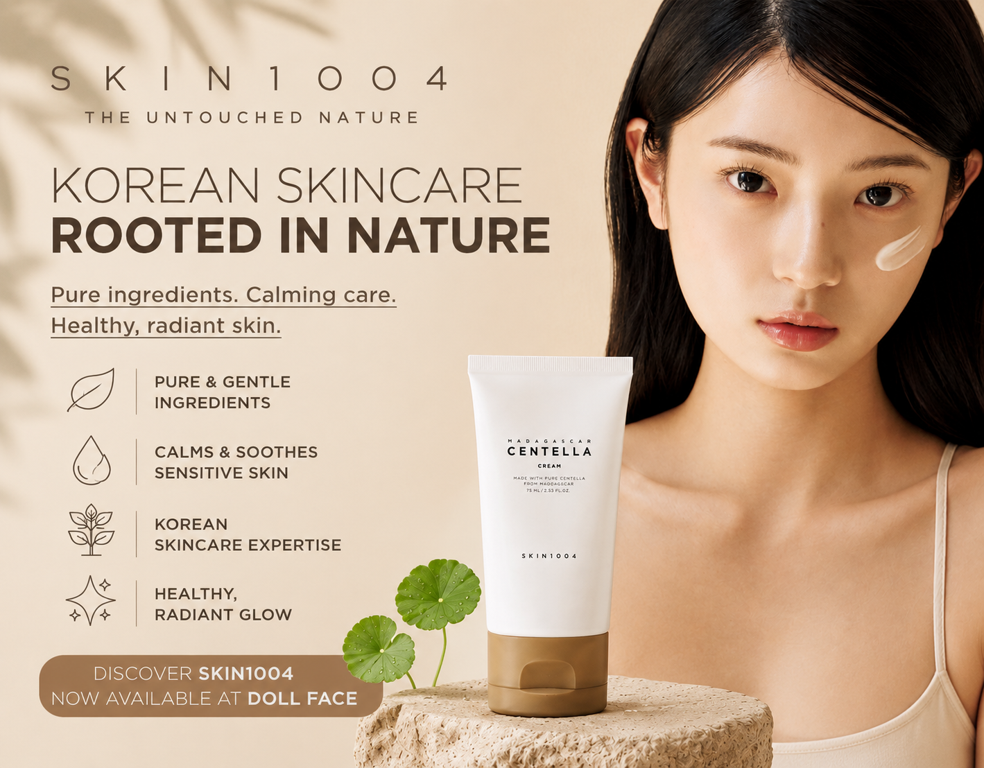 Skin1004 x Doll Face Mobile Banner