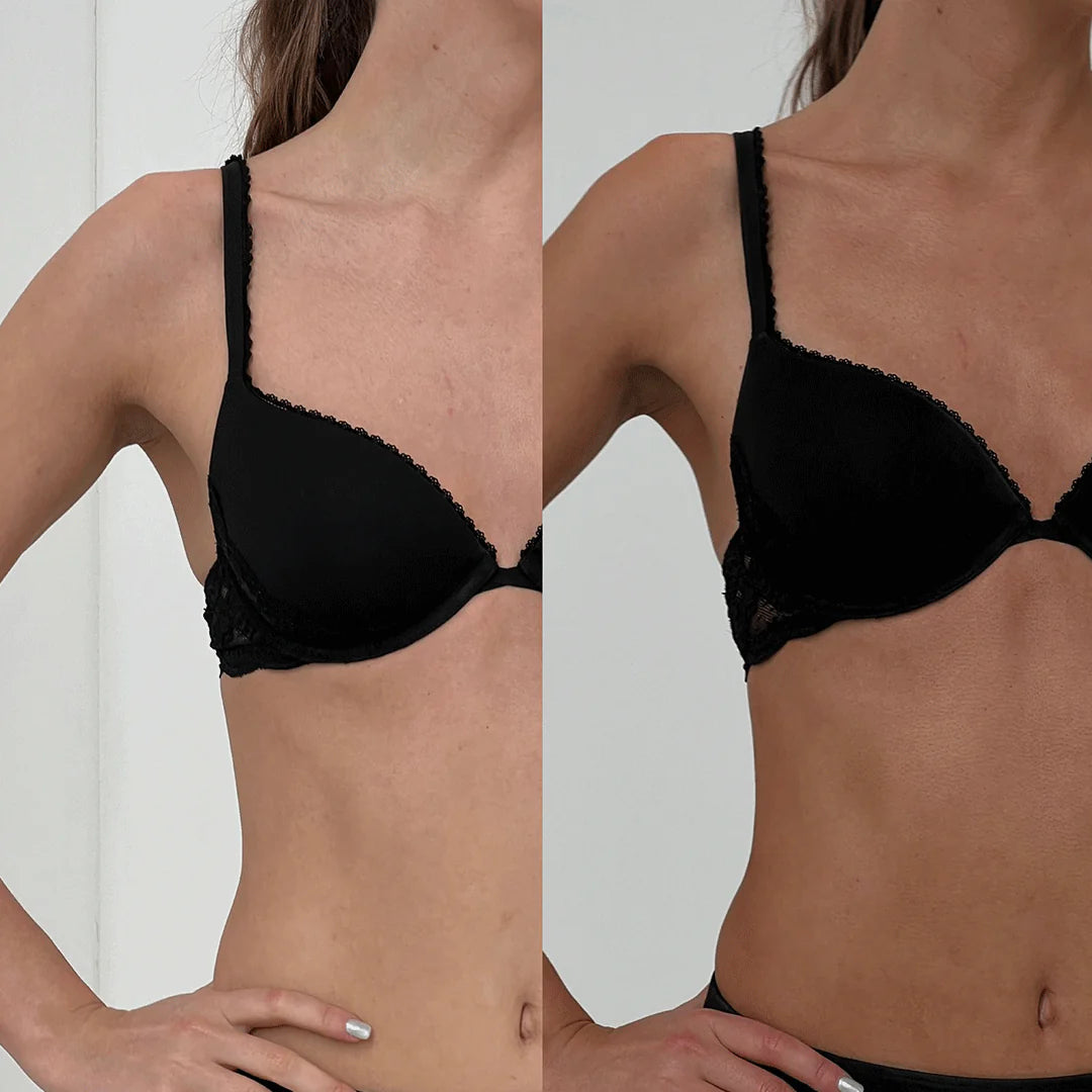 Before and after applying Vita Liberata the Gradual Tan