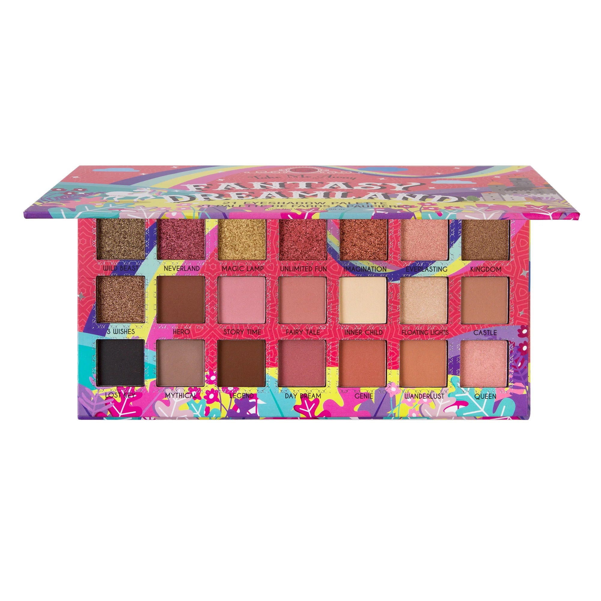 J Cat Take Me Away 21 Eyeshadow Palette - Fantasy Dreamland