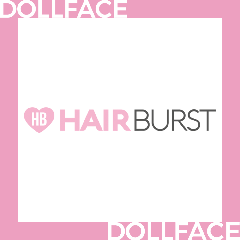 Doll Face X Hairburst logo