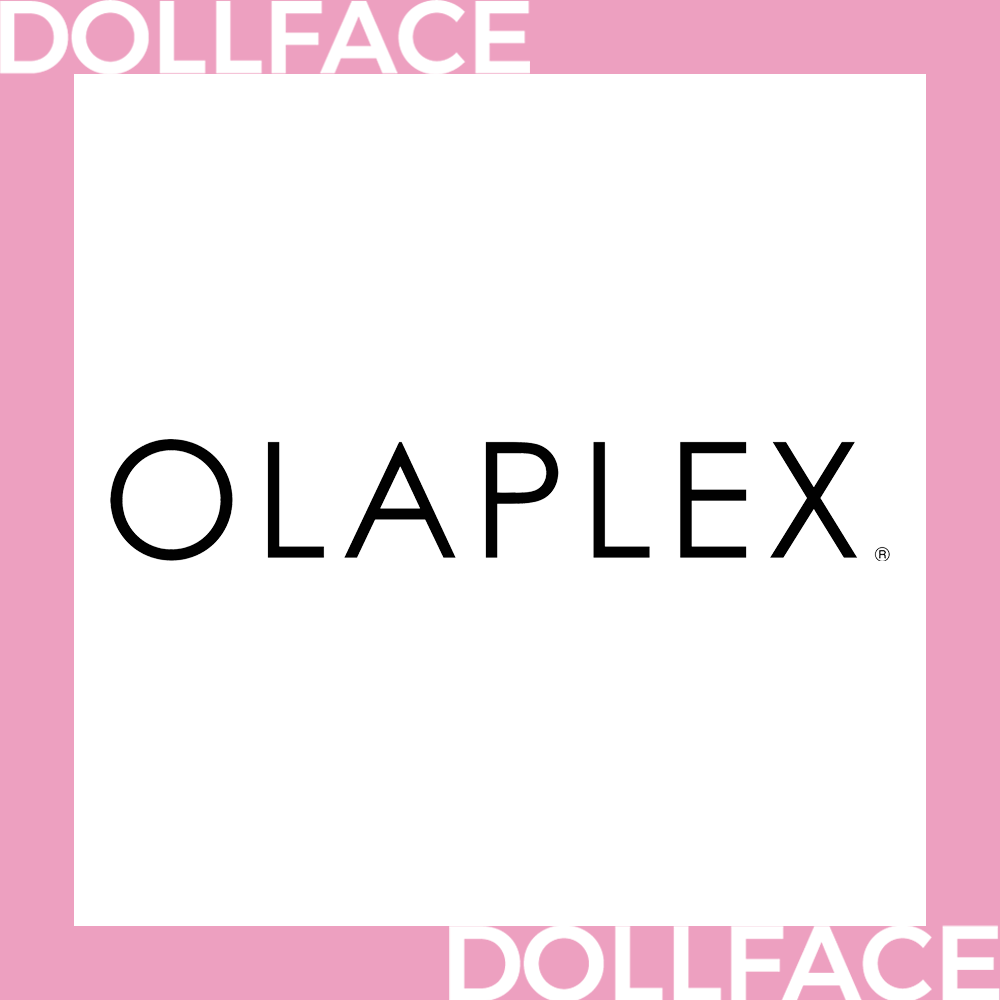 Doll  Face X Olaplex logo