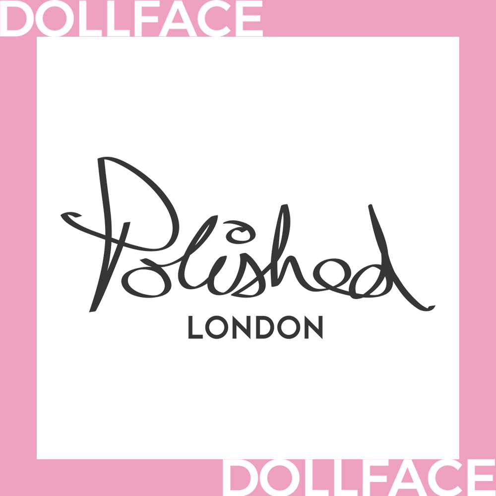 Doll Face X Polished London logo 