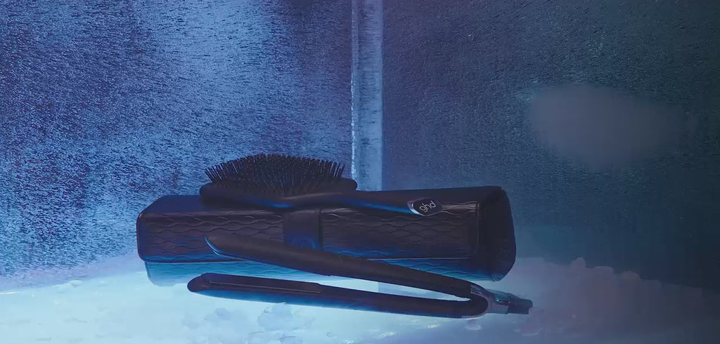 Video of model with ghd Platinum+ Hair Straightener Gift Set
