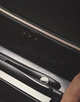 Model unboxing ghd Gold Hair Straightener Gift Set 
