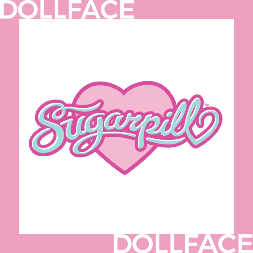 Doll Face X Sugarpill logo