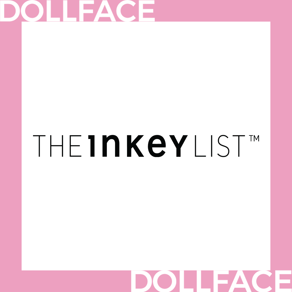 Doll Face X The Inkey List logo