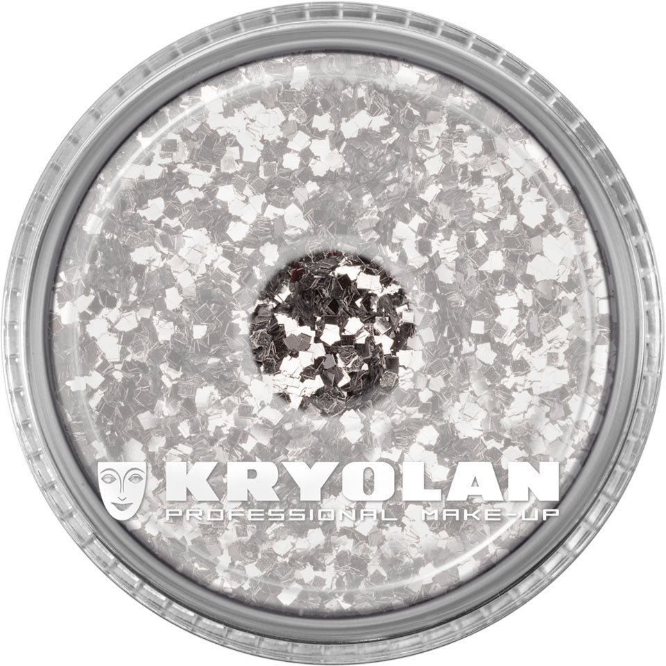 KRYOLAN Polyester Glimmer Coarse Silver