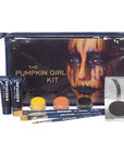 Kryolan PUMPKIN GIRL KIT, open with 9 products displayed