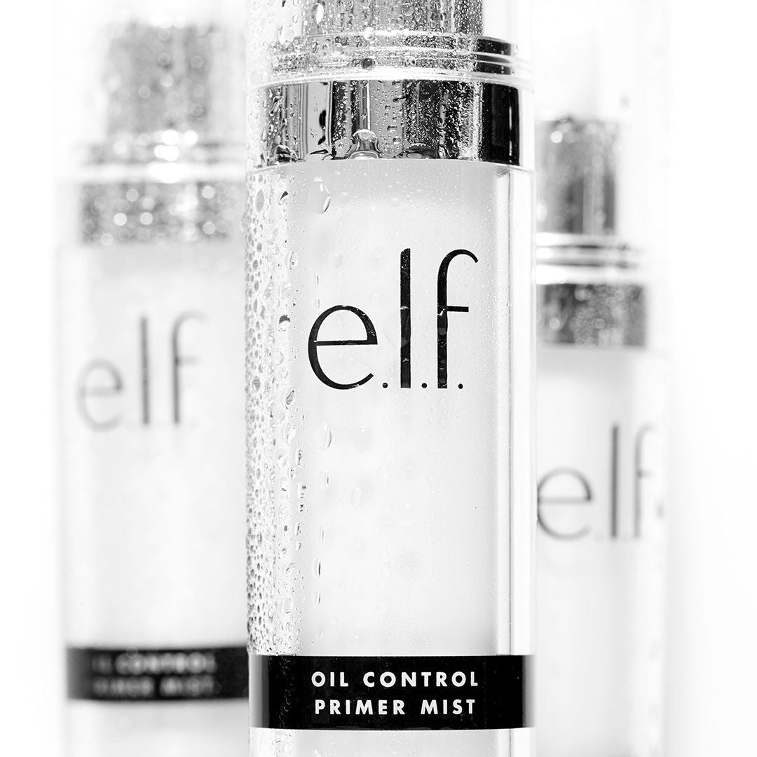 elf Oil Control Primer Mist with swatch