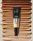 elf Camo CC Cream SPF30 with multiple swatches