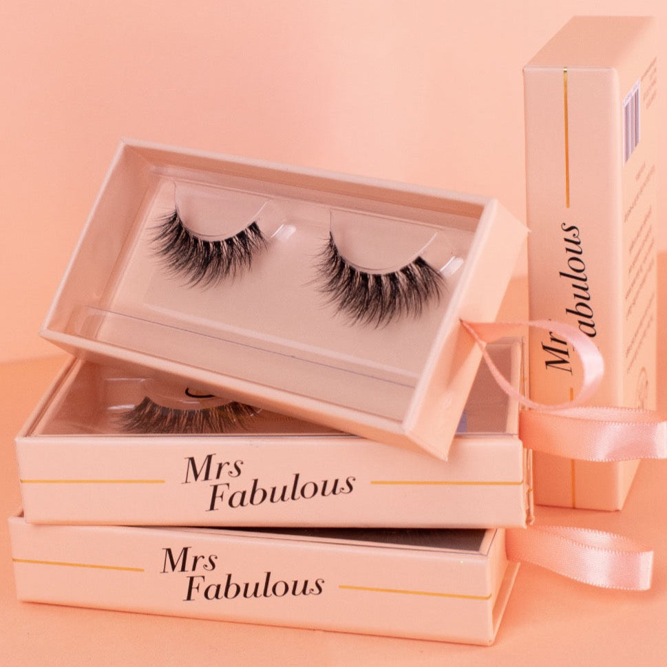 Mrs Glam Mrs Fabulous Lash boxes