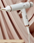 Beauty Works Aeris - Lightweight Digital Hair Dryer, with styling nozzle