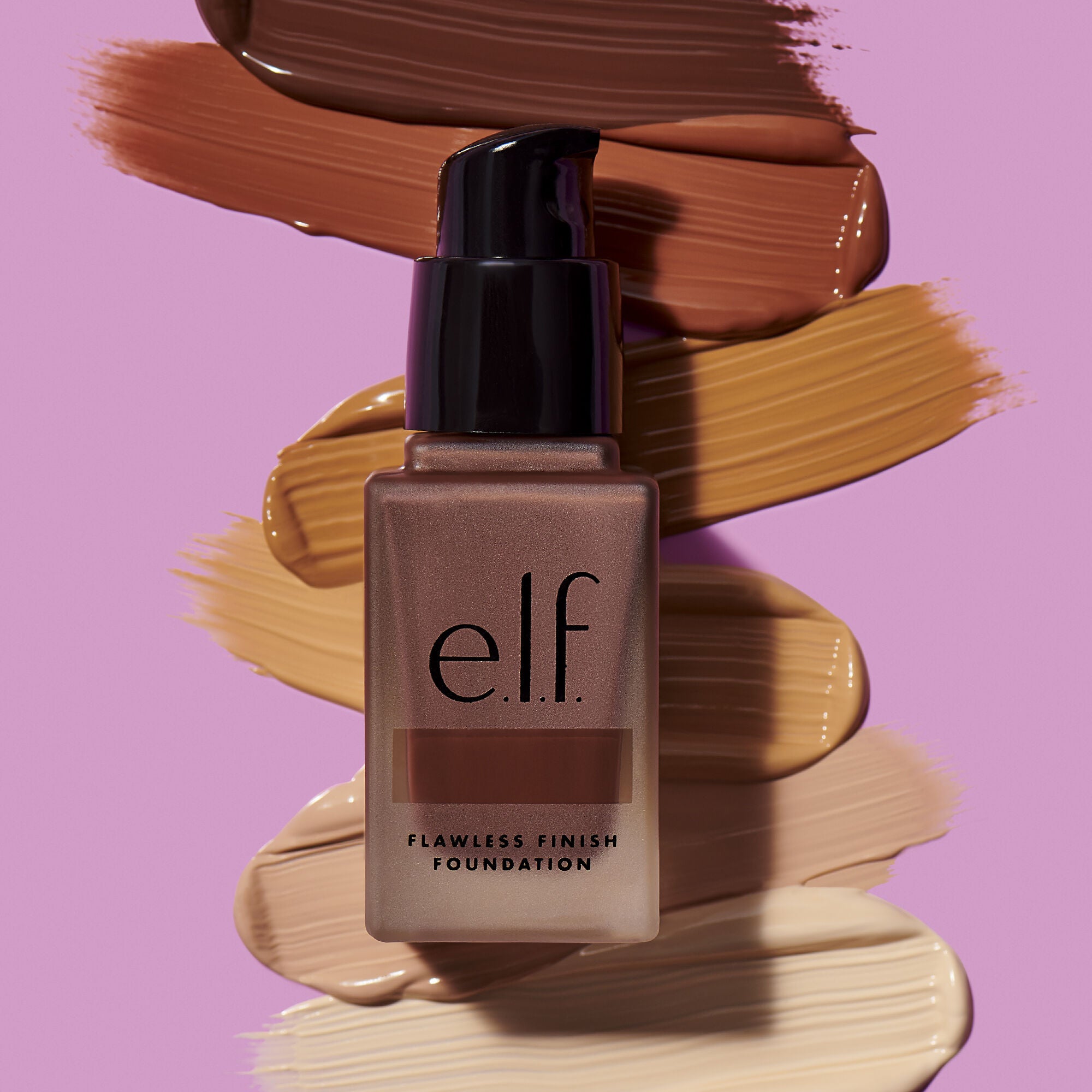 elf Flawless Finish Foundation SPF15 with swatches