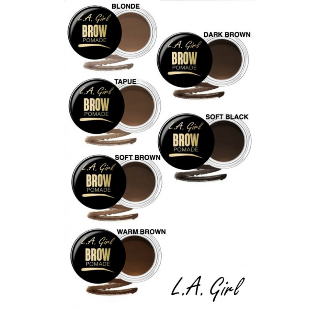 LA Girl BROW POMADE, swatch