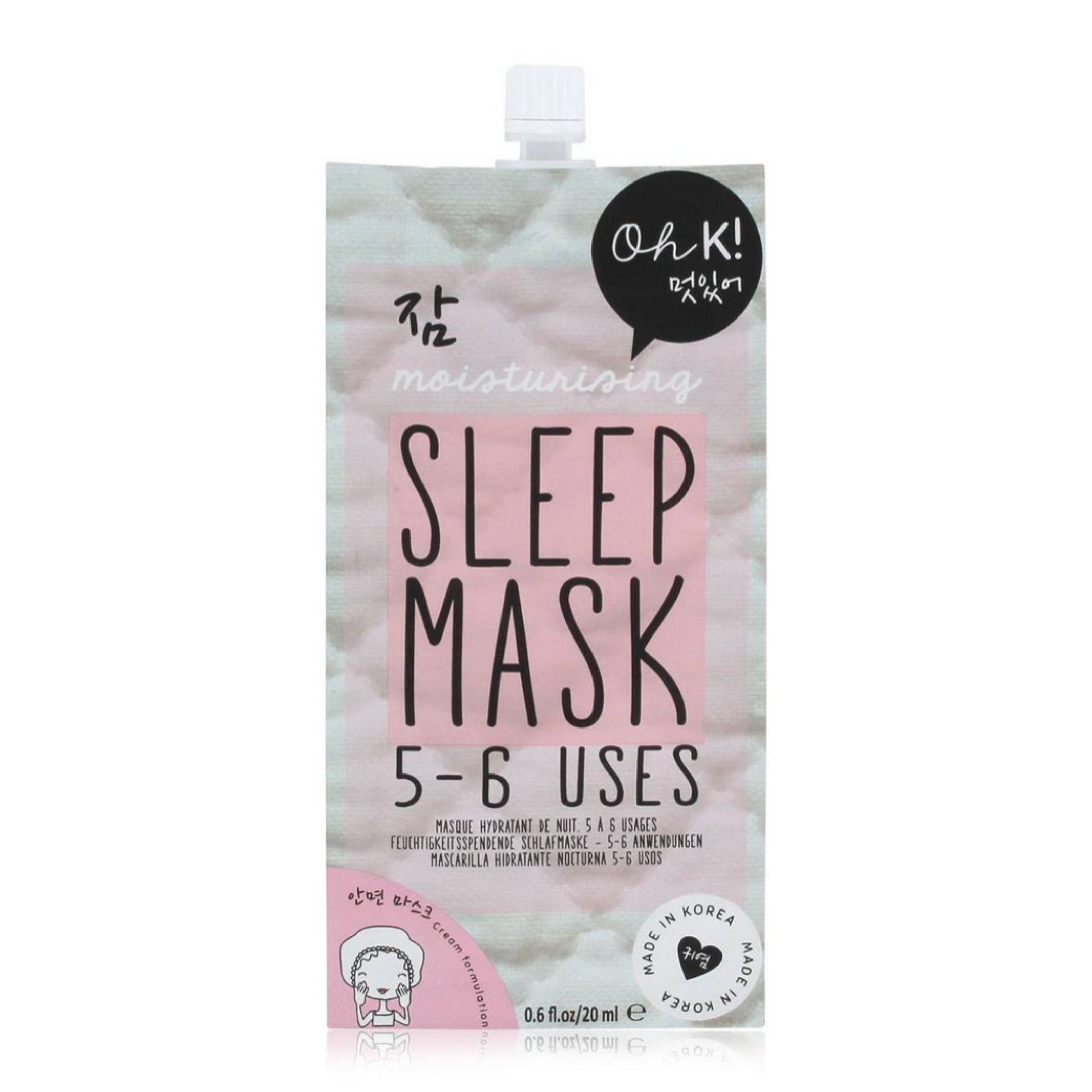 Oh K! Sleep Travel Size Face Mask