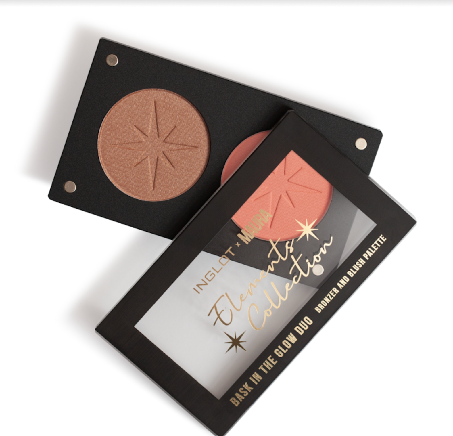 INGLOT X MAURA Bask in the Glow Duo Palettes Sunshine