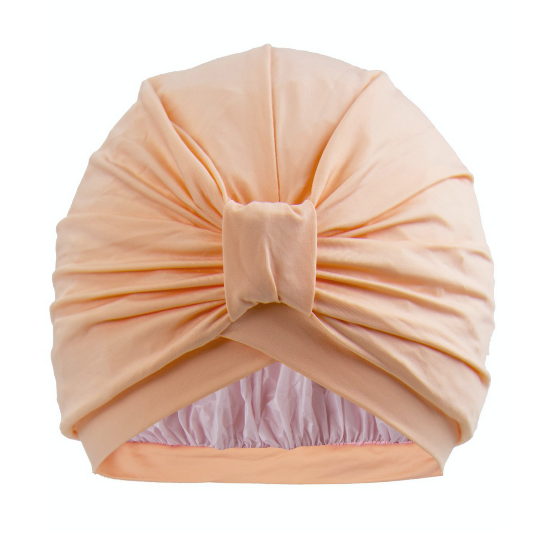 Styledry TURBAN SHOWER CAP - That's Peachy