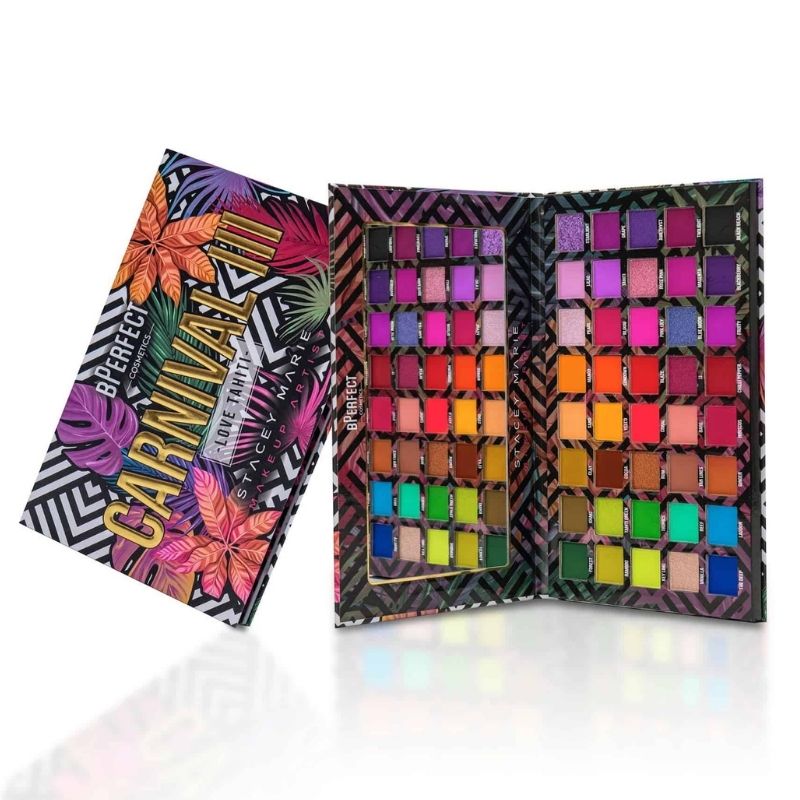bPerfect X STACEY MARIE – CARNIVAL III LOVE TAHITI PALETTE open, with box