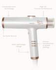 Beauty Works Aeris - Lightweight Digital Hair Dryer, benefits