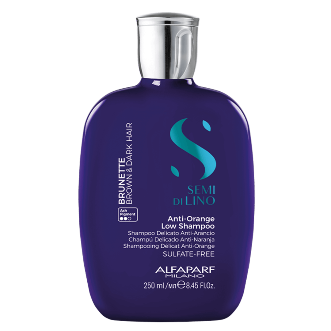 ALFAPARF MILANO Semi Di Lino Brunette Anti-Orange Low Shampoo