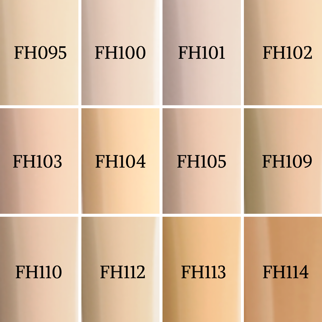 DOLL FACE Studio Blend Cover Foundation swatches 1