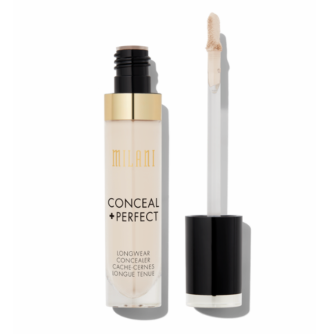 MILANI CONCEAL + PERFECT LONGWEAR CONCEALER open