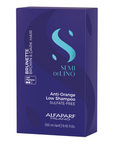 ALFAPARF MILANO Semi Di Lino Brunette Anti-Orange Low Shampoo, packaging