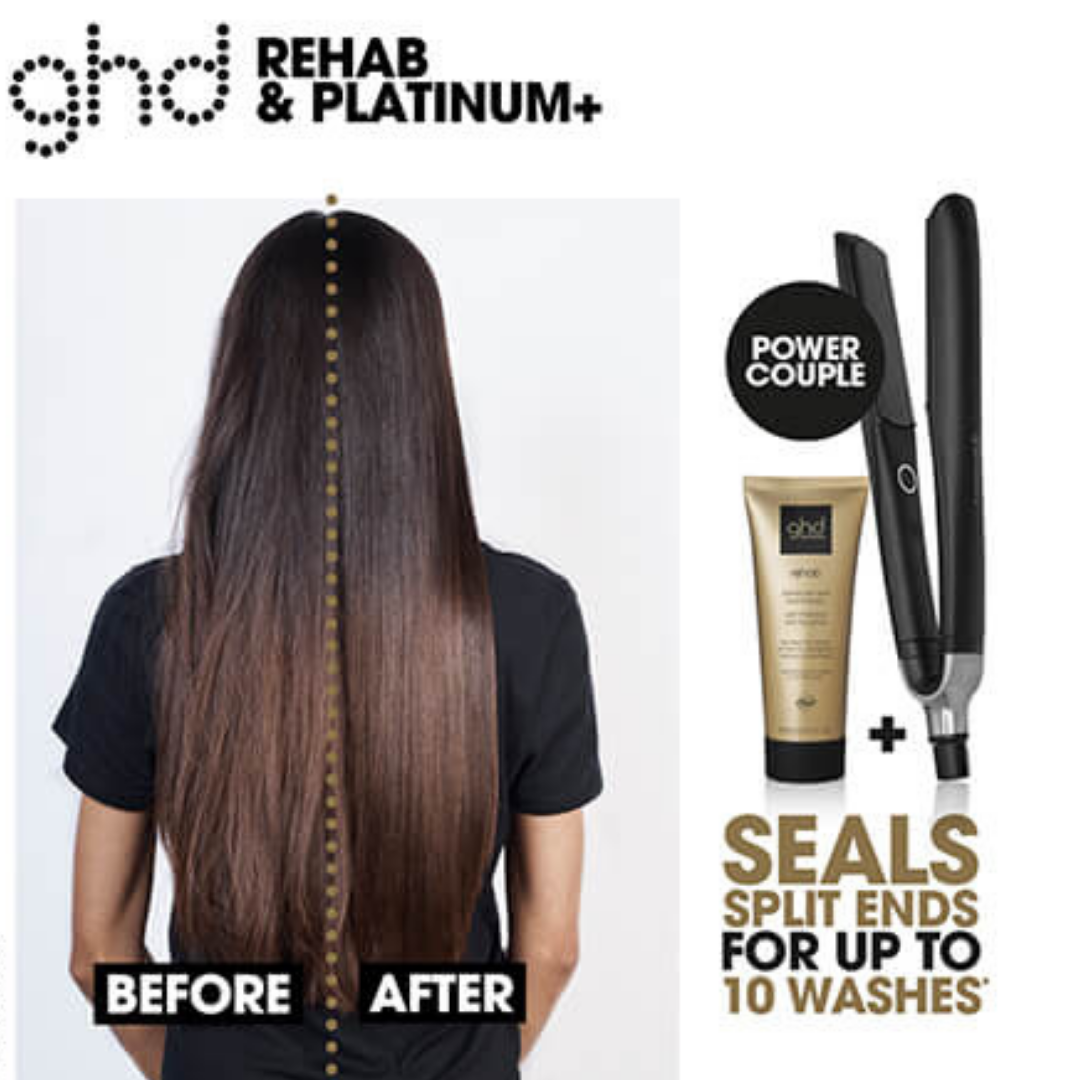 GHD Rehab - Split End Therapy, before and after