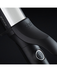 GHD Curve Soft Curl Tong, close up power button