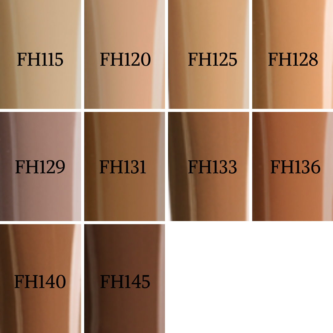 DOLL FACE Studio Blend Cover Foundation swatches 2