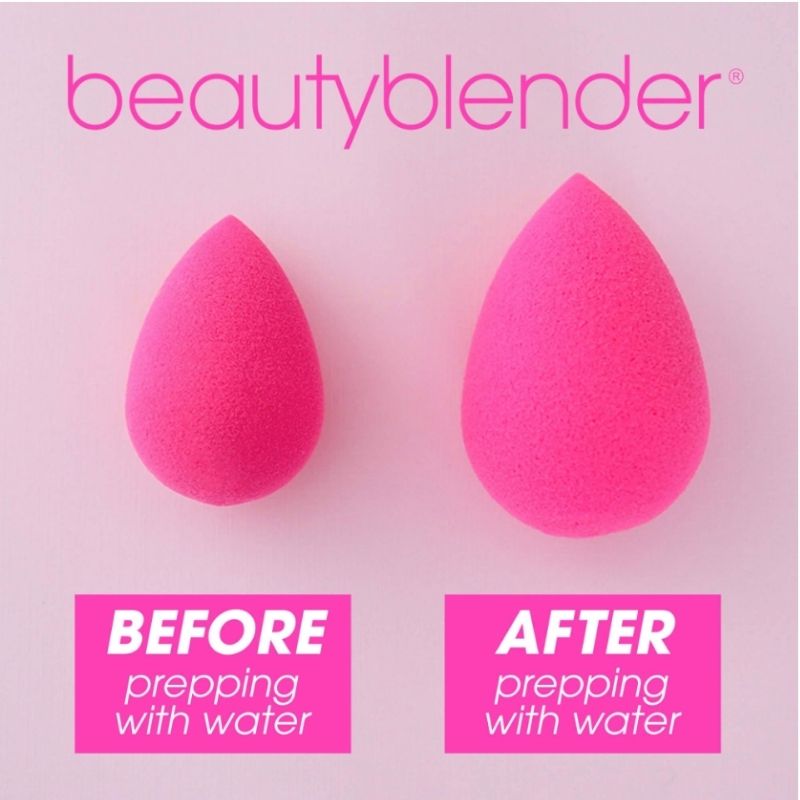 Beauty Blender ORIGINAL dry vs wet