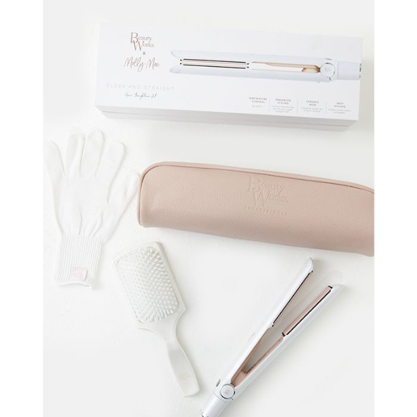 BEAUTY WORKS X MOLLY-MAE HAIR STRAIGHTENER KIT