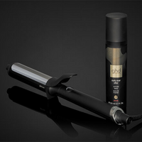GHD Curl Hold Spray with GHD Soft Curve Tong