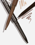 Inglot So Fine Brow Pencils, with swatches