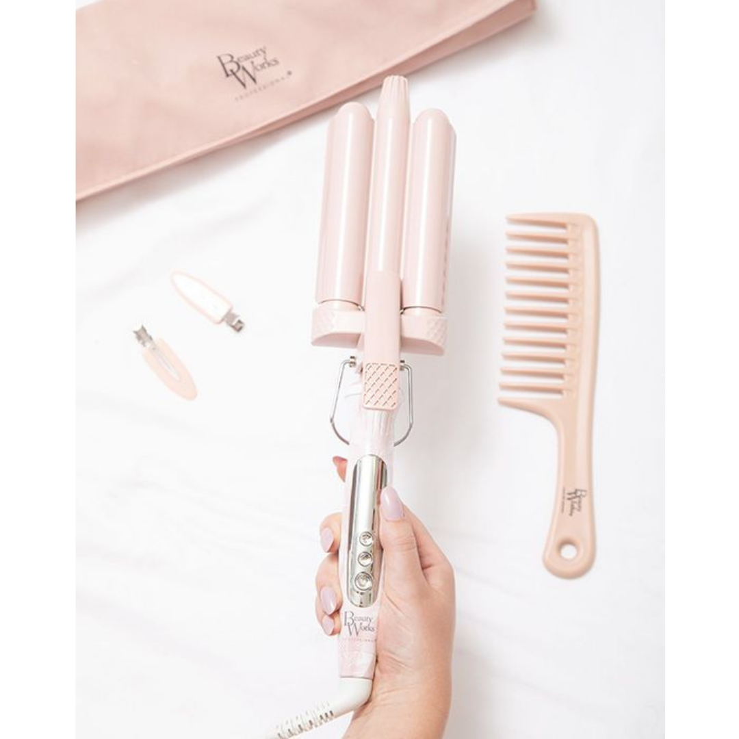 Beauty Works X MOLLY-MAE Waver Kit, pink