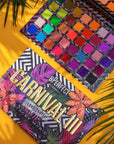 bPerfect X STACEY MARIE – CARNIVAL III LOVE TAHITI PALETTE against tropical setting