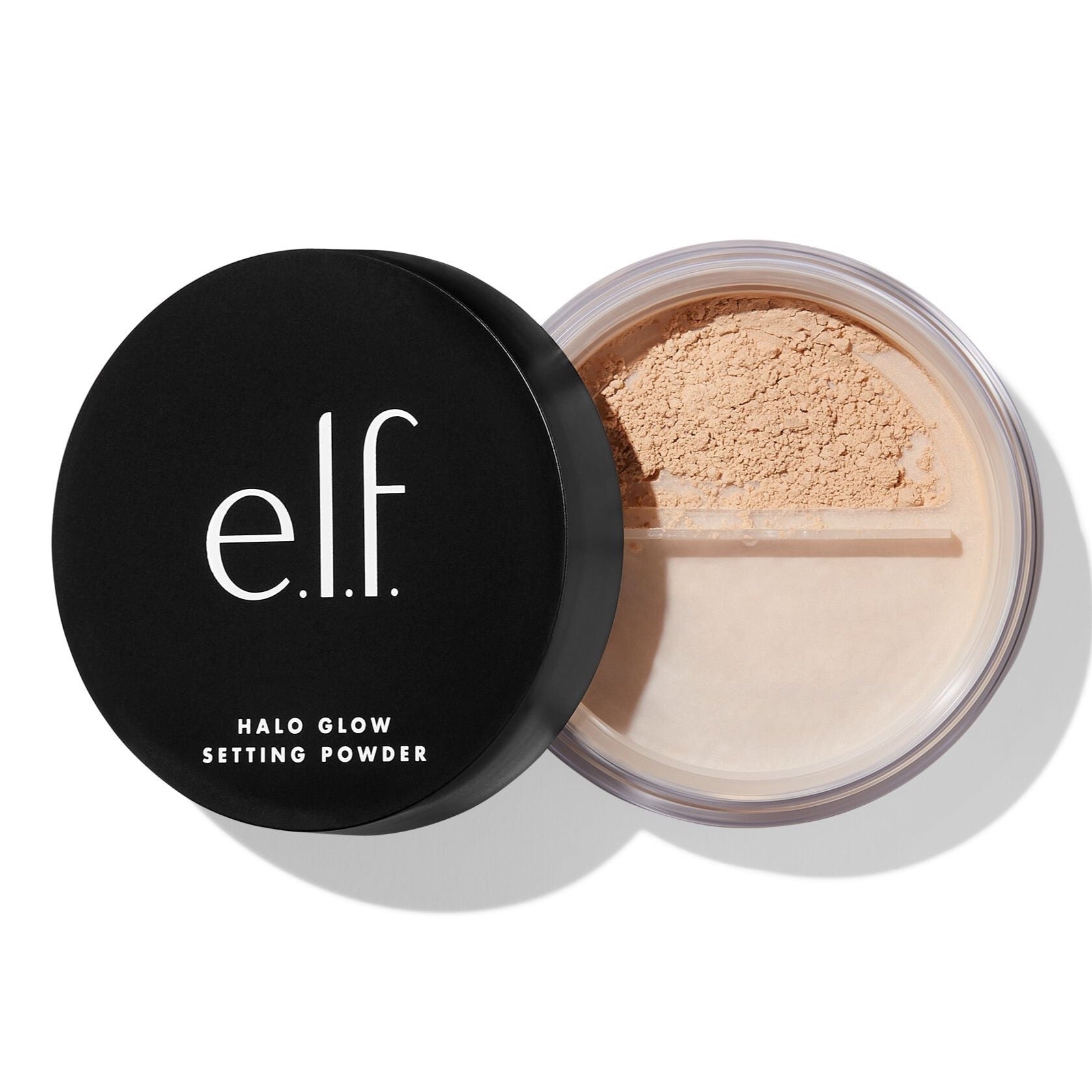 elf Halo Glow Setting Powder, open