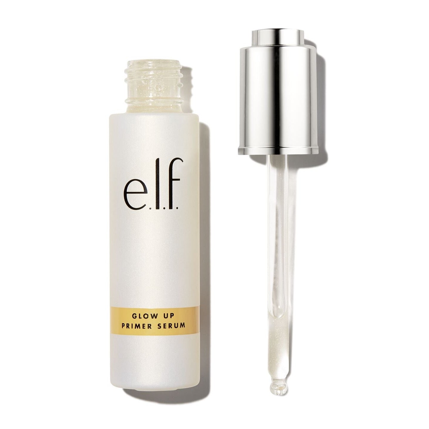 elf Glow Up Primer Serum, open