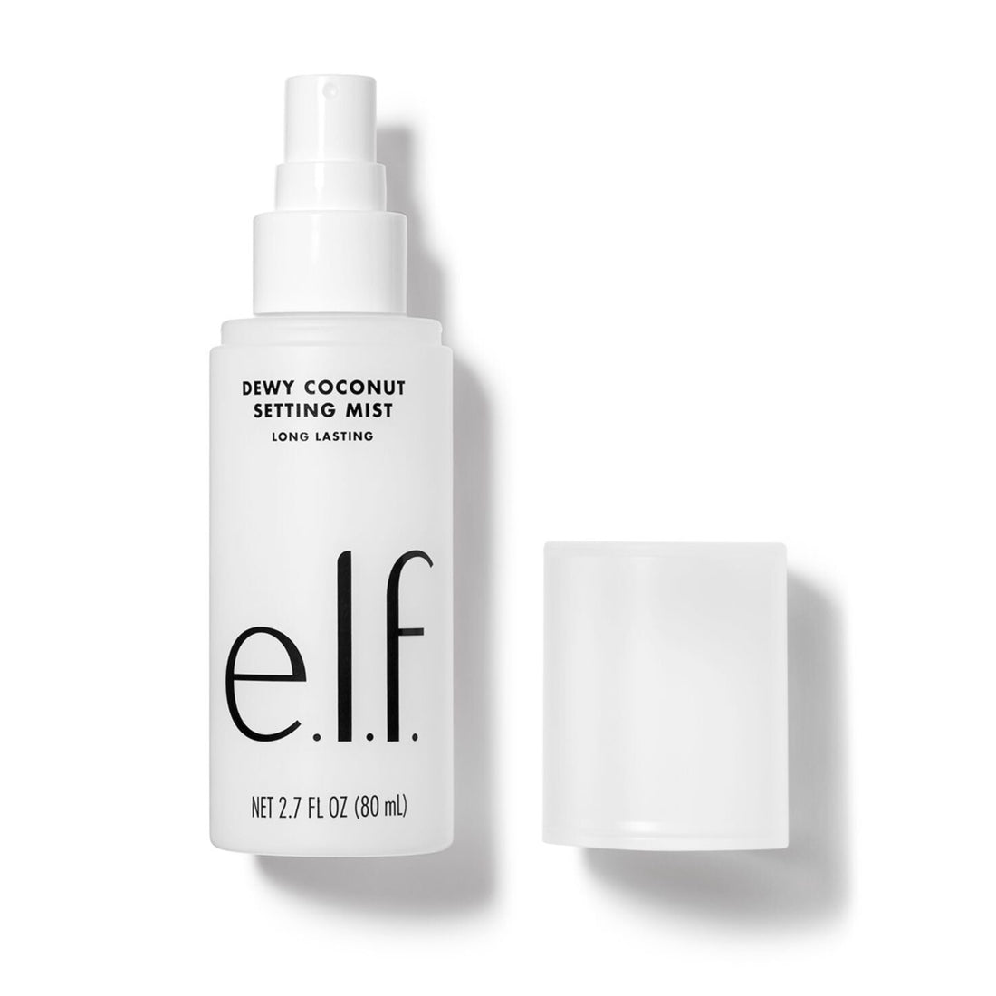 elf Dewy Coconut Setting Mist, open