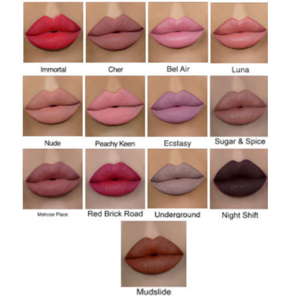 Gerard Cosmetics LIP PENCIL Swatches