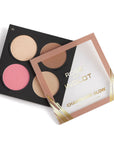 INGLOT Rosie For Inglot Afterglow Skin Palette - Champagne Glow