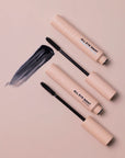 Inglot All Eye Want Mascara, open with swatch