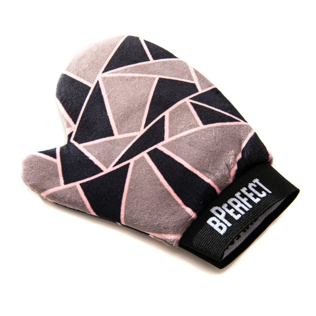 bPerfect Double Tanning Mitt Duo, large mitt, side view