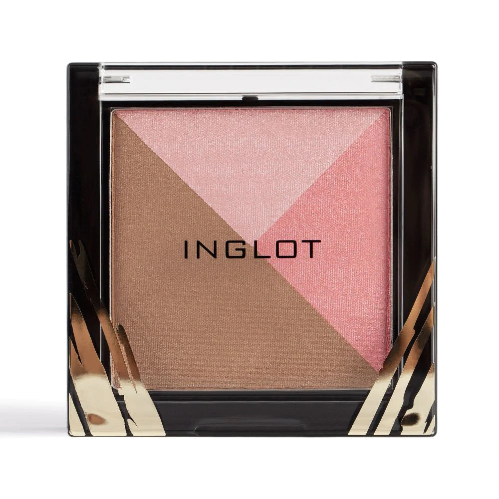 INGLOT Rosie For Inglot Bronzed Veil Multi-Colour Powder - Peach Veil