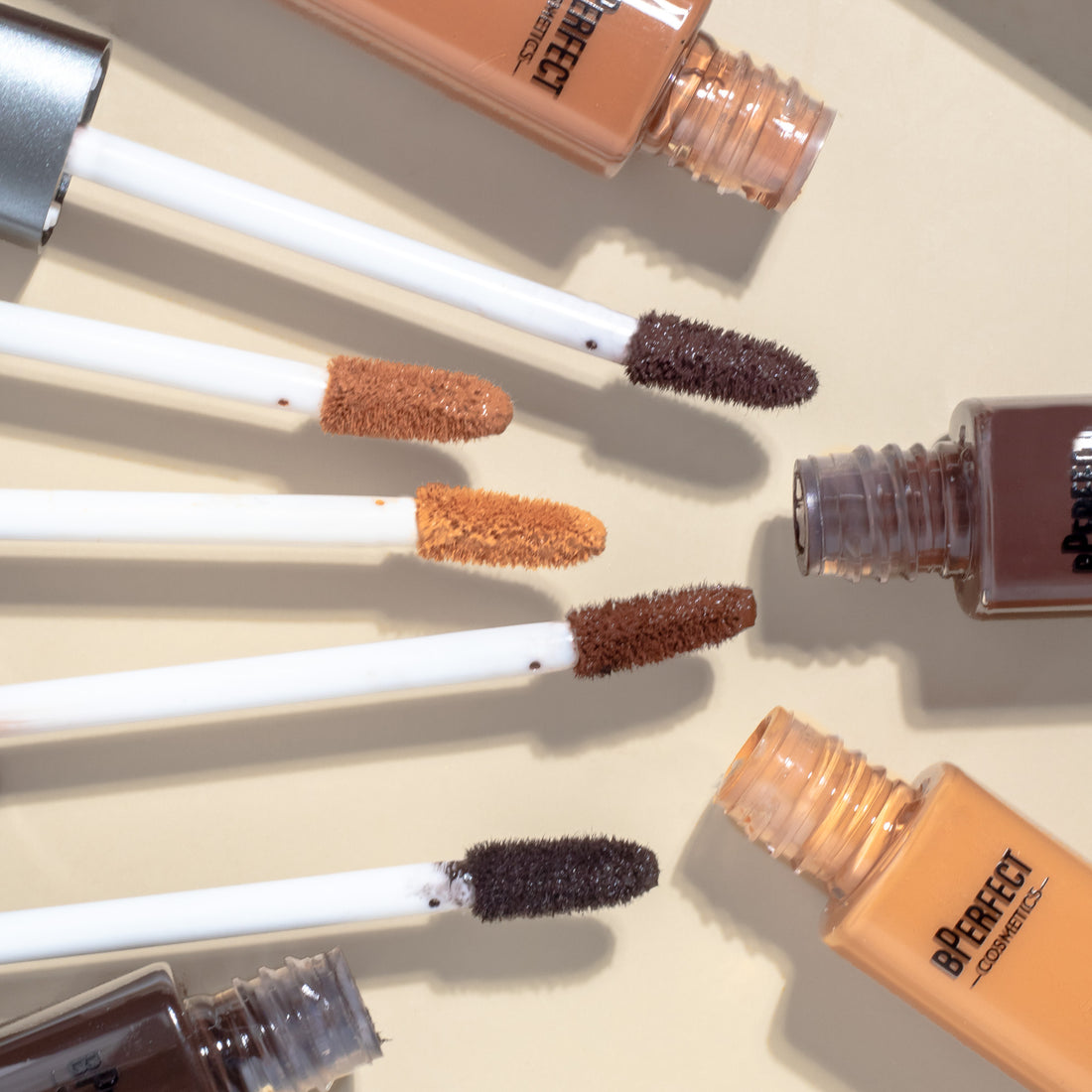 bPerfect CHROMA Conceal Liquid Concealer, close up of applicator