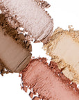 Inglot Complexion Supreme Skin Quad Palette, swatches