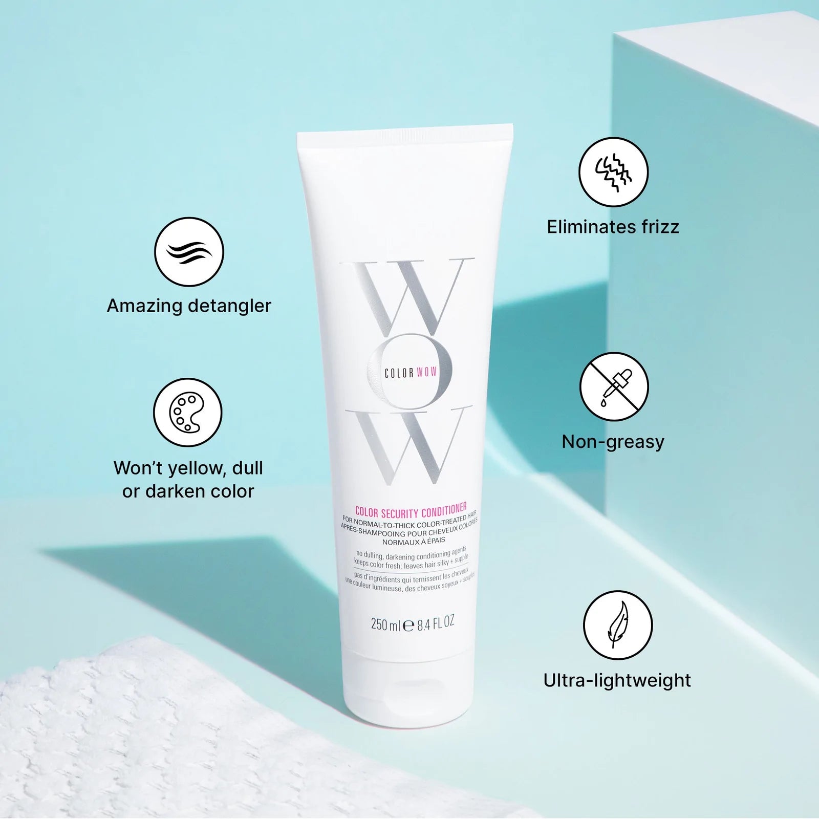 Color Wow Color Security Conditioner (For Normal To Thick Hair), benefits